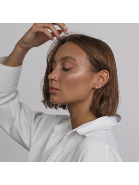 ANIA KRUK ANIA KRUK Piercing SRUKS0350Z Żółte złocenie