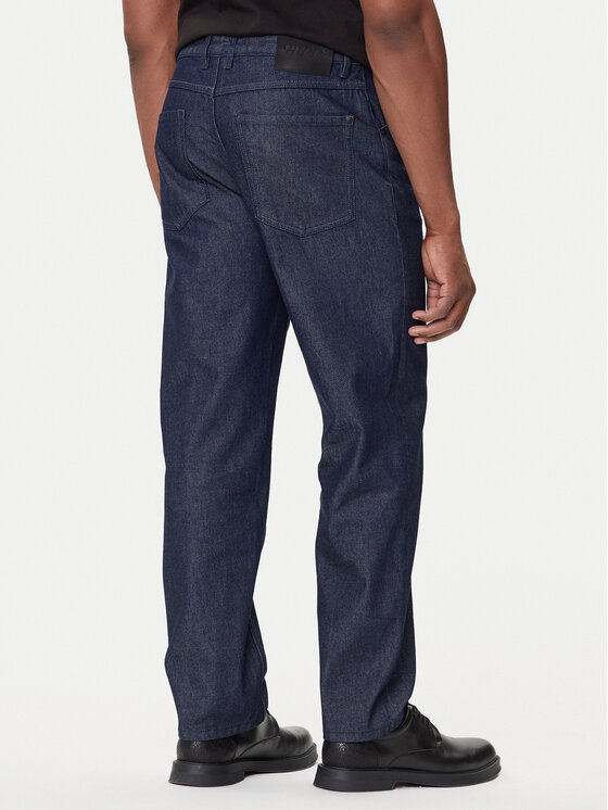 HUGO HUGO Jeansy 50542905 Granatowy Relaxed Fit