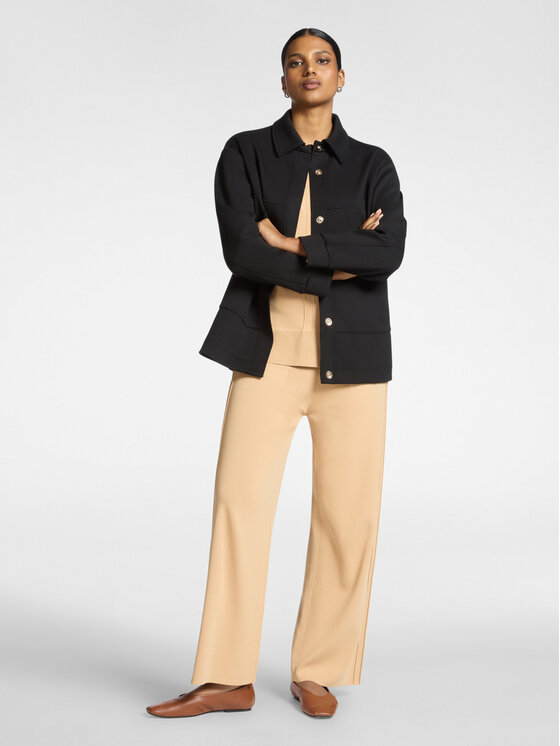 Elena Mirò Elena Mirò Cappotto invernale R067P000120N033 Nero Regular Fit