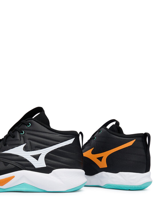Mizuno Mizuno Tenisice za dvoranski nogomet Wave Momentum Pro Mid V1GA2545 Crna