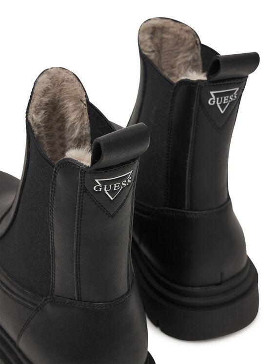 Guess Guess Štibletai FMFFER LEL10 Juoda