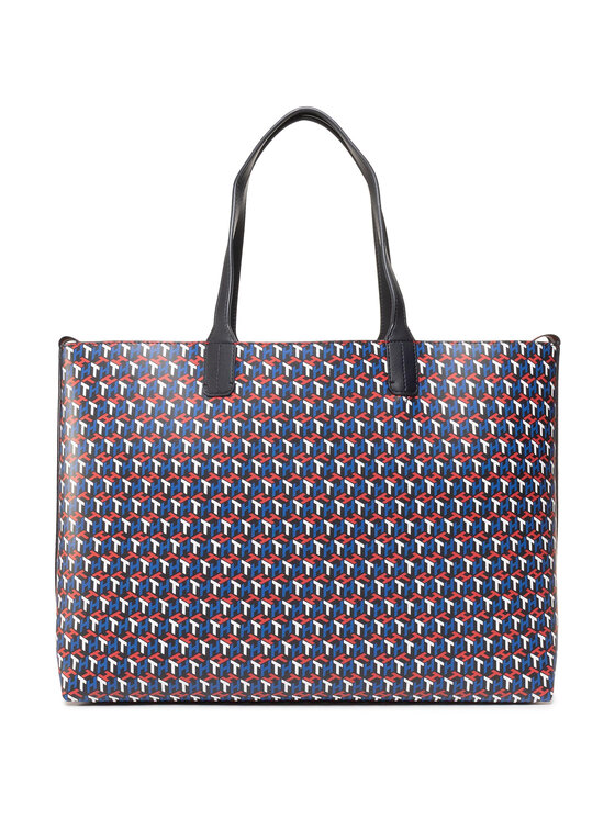 Tommy Hilfiger Kabelka Iconic Tommy Tote Mono AW0AW09049 Barevn