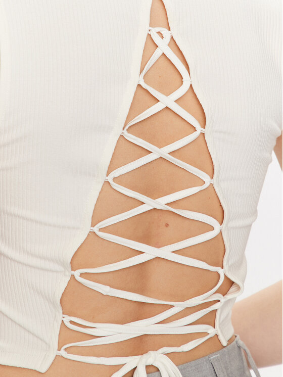 Edited Top EDT6984002 Écru Fitted Fit | Modivo.de