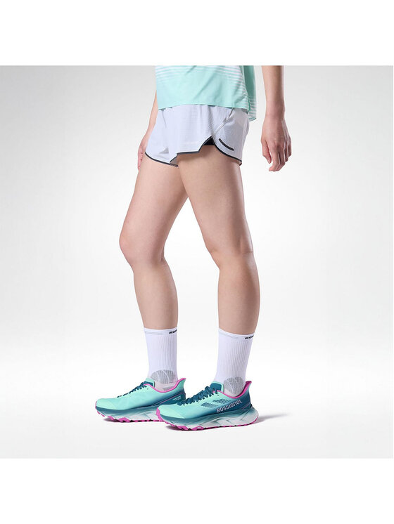 Rossignol Rossignol Szorty sportowe W Sapa 2In1 Short 5' Szary jasny Relaxed Fit