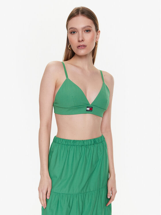 Tommy Jeans Tommy Jeans Top nedrček DW0DW15305 Zelena