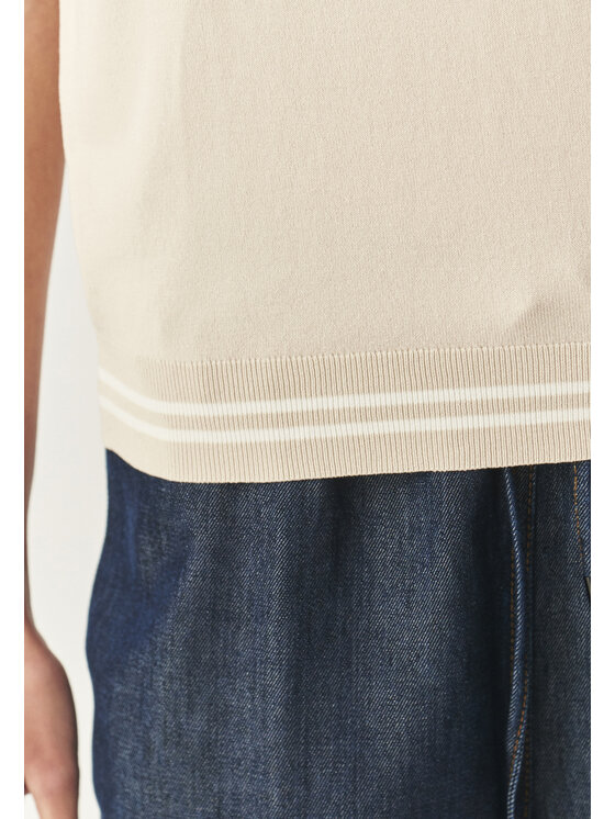 TATUUM Tatuum Blúzka FELIZO Béžová Classic Fit