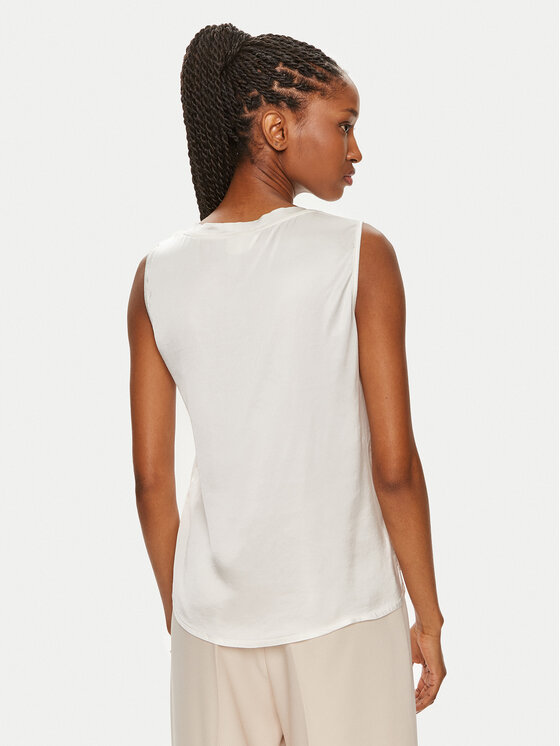 ViCOLO ViCOLO Blusa TB0038 Écru Regular Fit
