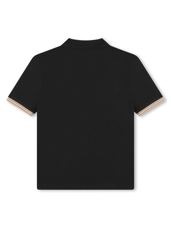BOSS Boss Polo J51170/09B Czarny Regular Fit