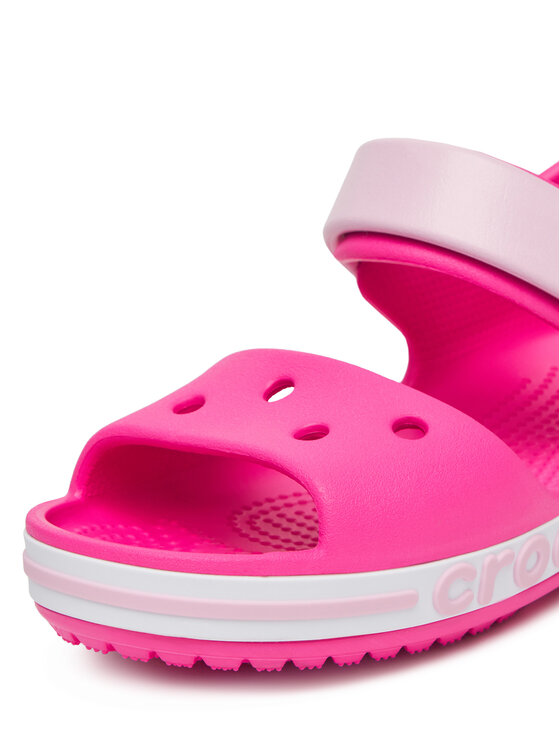 Crocs Crocs Sandali BAYABAND SANDAL K 211054-6QQ Rosa