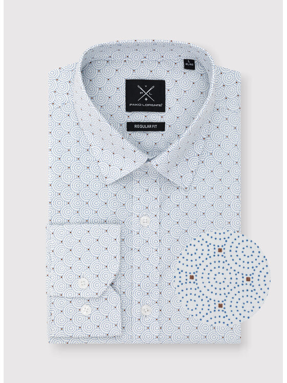 Pako Lorente Pako Lorente Koszula P24SF-1X-004 Biały Regular Fit