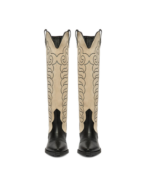 Badura Badura Каубойски обувки EO-BAYLOR-5033-25 Бежов