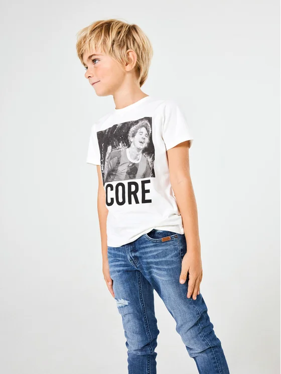 NAME IT T-Shirt 13210822 Weiß Regular Fit