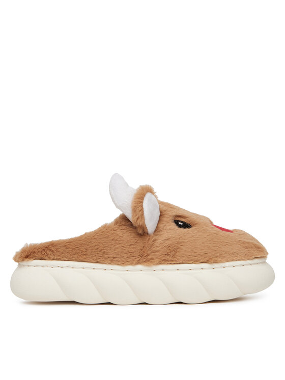 DeeZee Pantofole MU-SL-DZ02 Marrone, taglia : 37