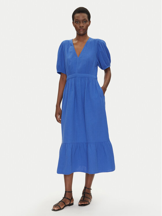 Gap Gap Každodenné šaty 717787-00 Modrá Regular Fit