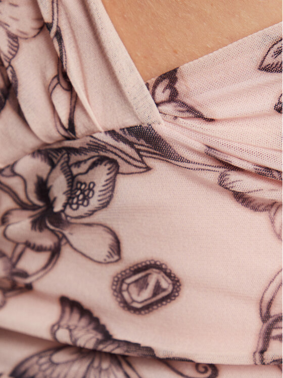 PINKO PINKO Palaidinė Tirato 100921 A0NW Rožinė Slim Fit