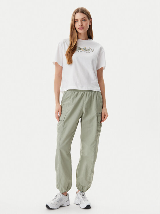 Columbia Columbia T-shirt Rolling Bend™ 2119991 Bijela Regular Fit