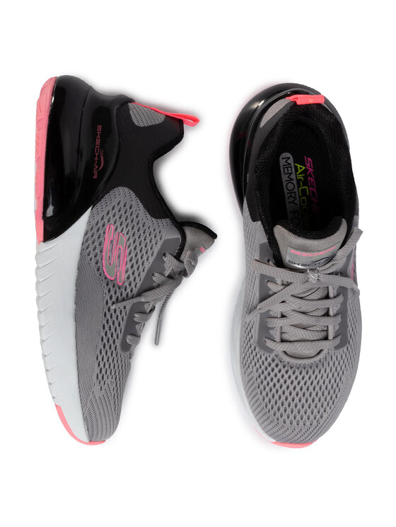 Skechers Skechers Сникърси Wind Breeze 13278/GYBK Сив