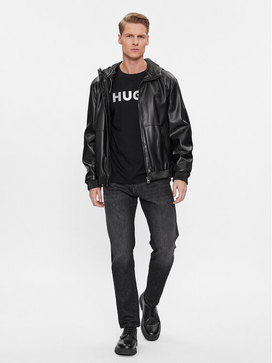 HUGO Hugo Prijelazna jakna Bennu-L 50498321 Crna Regular Fit