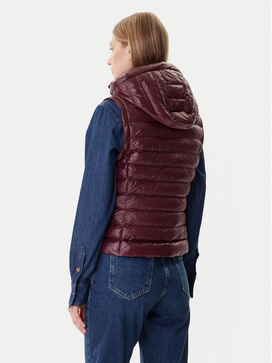 Tommy Hilfiger Tommy Hilfiger Bodywarmer WW0WW47352 Dunkelrot Slim Fit