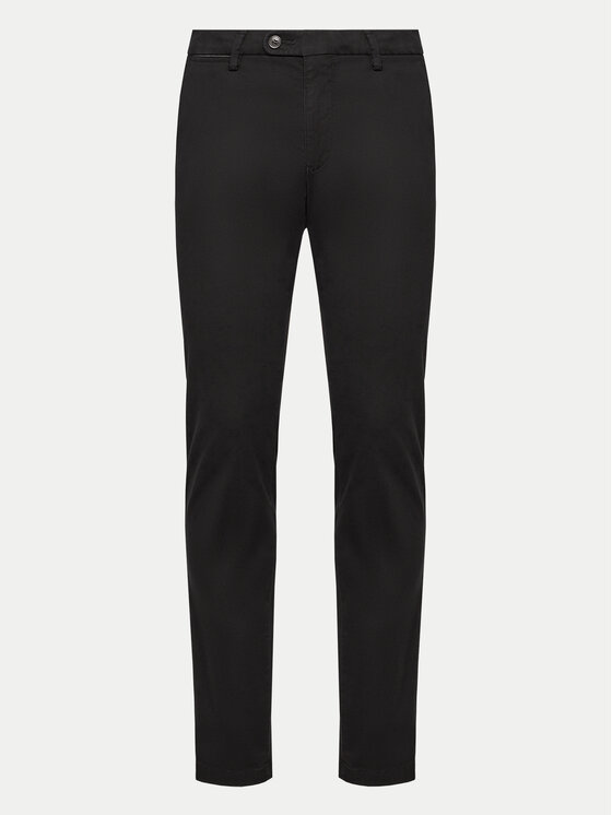 Bugatti Bugatti Stoffhose 4220 16224 Schwarz Slim Fit