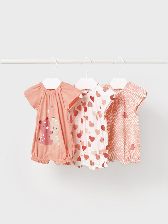 Set di 2 tutine romper 1760 Multicolore
