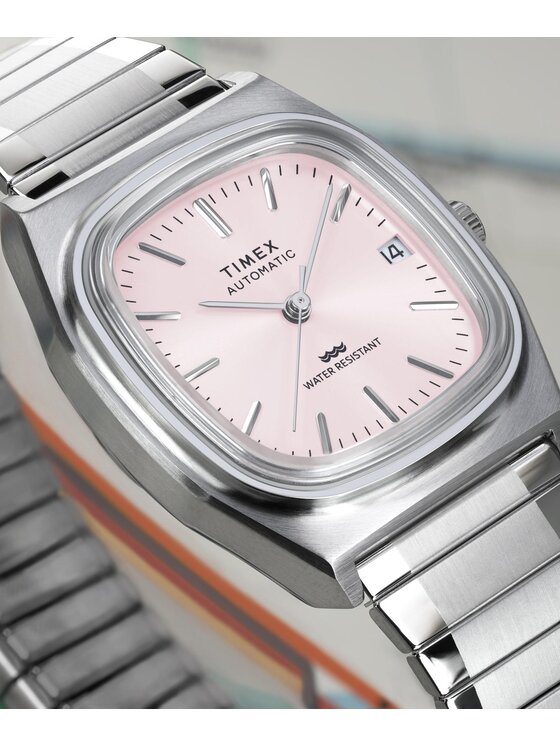 Timex Timex Hodinky TW2Y66800 Strieborná