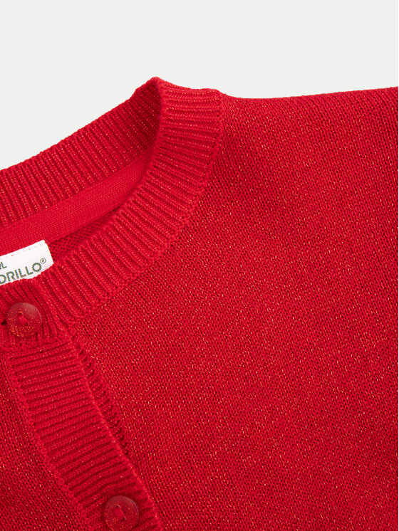 Coccodrillo Coccodrillo Cardigan ZC4172201EJG Rosso Regular Fit