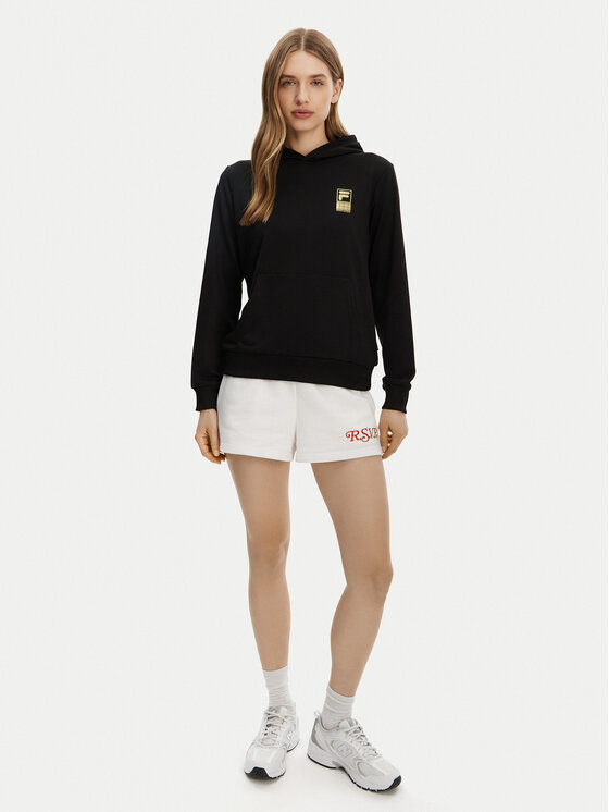 Fila Fila Majica dugih rukava Lisakovsk FAW1046 Crna Regular Fit