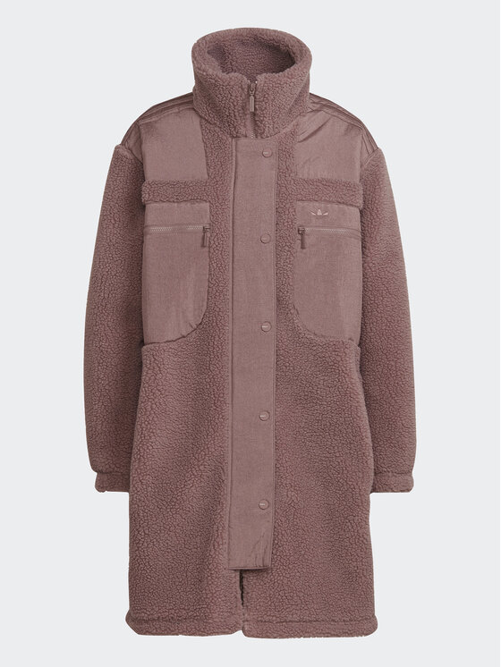 adidas adidas Prechodná bunda Sherpa HK5257 Ružová Regular Fit