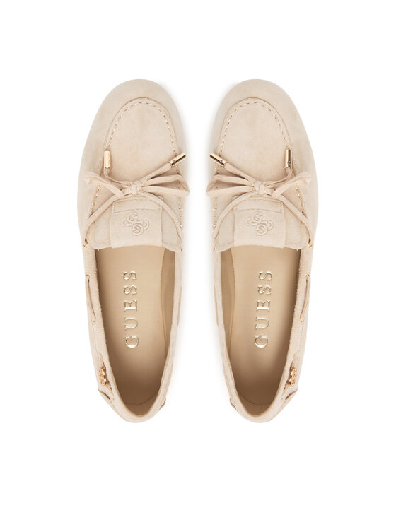 Guess Guess Mokasyny FLPAIS SUE14 Beżowy