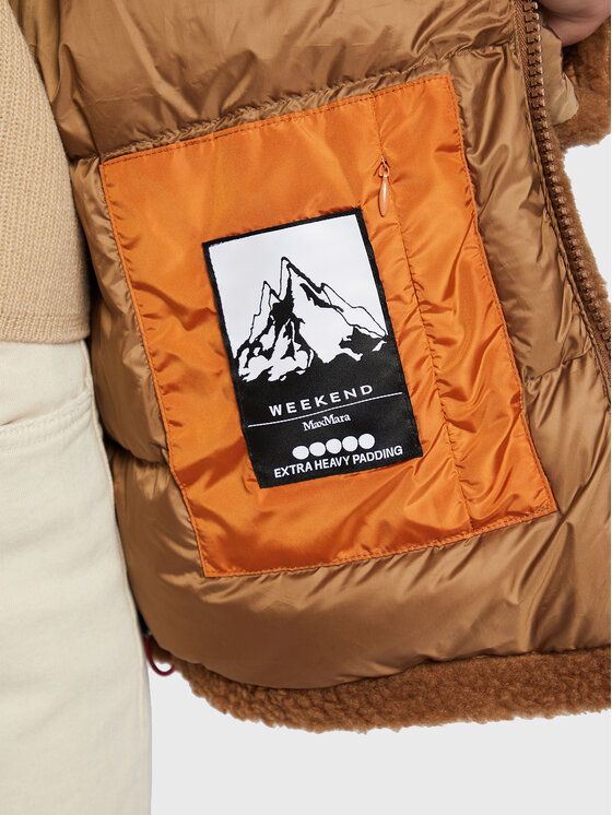 Weekend Max Mara Weekend Max Mara Giubbotto invernale Anabela 54860823 Marrone Regular Fit