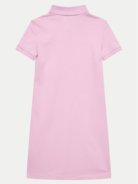Lacoste Lacoste Sukienka codzienna EJ2816 Różowy Regular Fit