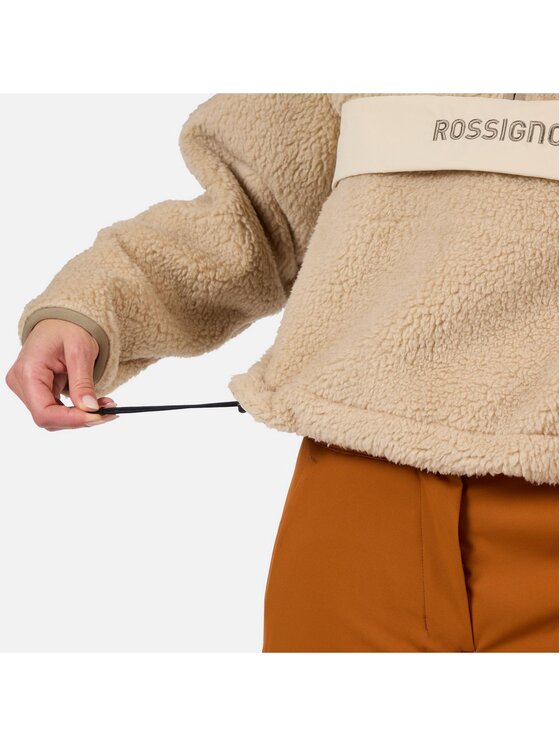 Rossignol Rossignol Polar W Alltrack Hz Fleece Beżowy ciemny Relaxed Fit