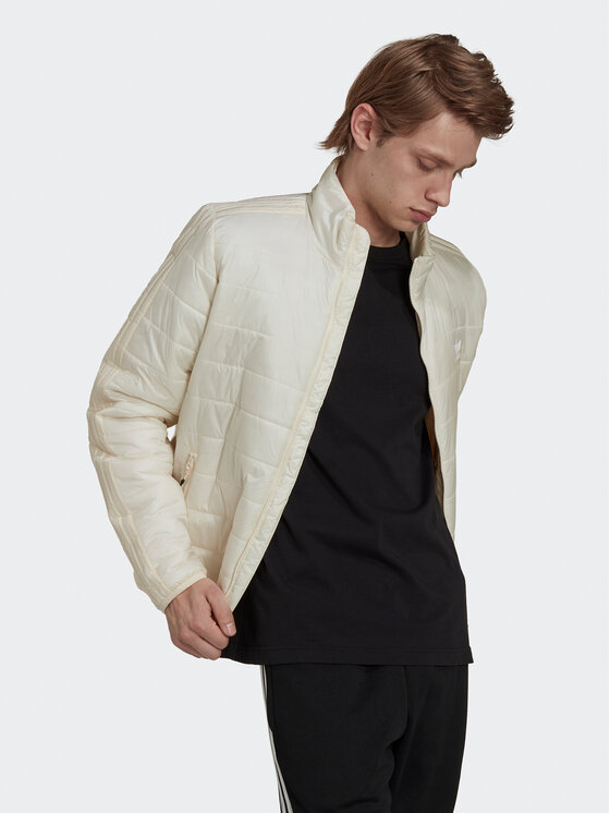 adidas adidas Преходно яке Padded Stand Collar HL9214 Бежов Standard Fit