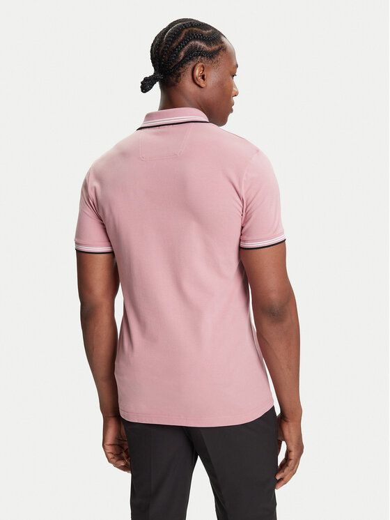 BOSS BOSS Polo majica Paul 50506193 Roza Slim Fit