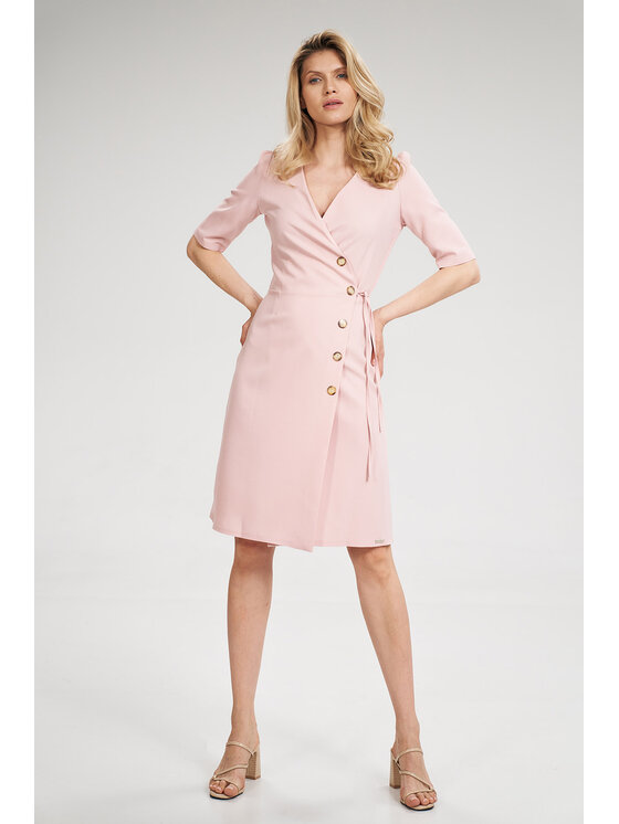 FIGL FIGLFIGL Vestito M703 Rosa Regular Fit