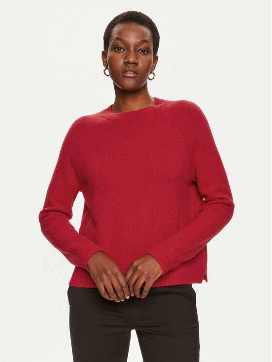 BOSS Boss Pullover Febisan 50478315 Rot Regular Fit
