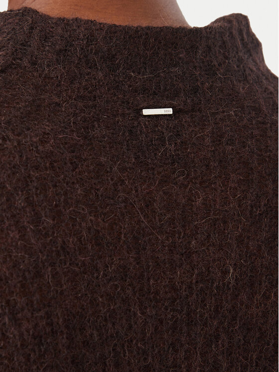 BOSS BOSS Pullover Fewena 50564438 Braun Relaxed Fit