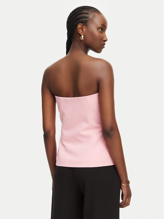 Morgan Morgan Majica 261-CMAKI.F Svijetlo roza Slim Fit