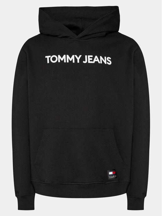 Tommy Jeans Tommy Jeans Bluza Bold Classics DM0DM18413 Czarny Regular Fit