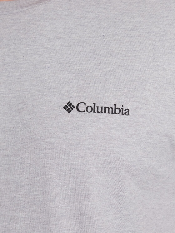Columbia Columbia T-Shirt Rapid Ridge™ Back Graphic Tee II Šedá Regular Fit