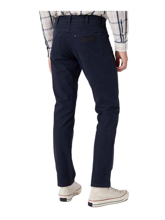 Wrangler Wrangler Spodnie materiałowe GREENSBORO Niebieski Straight Fit