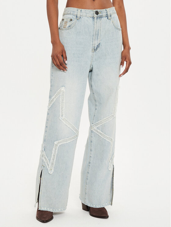 One Teaspoon One Teaspoon Jeans 26438 Blau Straight Leg