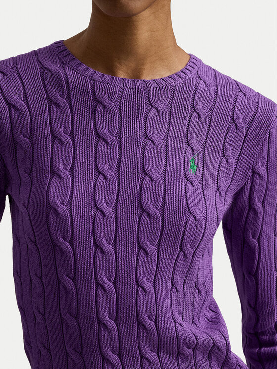 Polo Ralph Lauren Polo Ralph Lauren Пуловер 211971869503 Виолетов Slim Fit