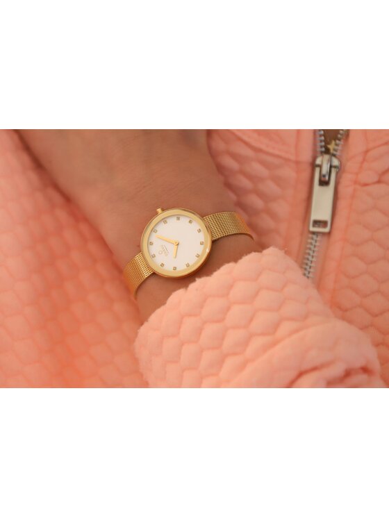 Obaku Obaku Zegarek V161LXGIMG Złoty