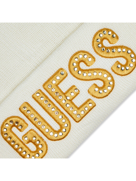 Guess Guess Czapka A0BZ01 Z2QQ0 Écru