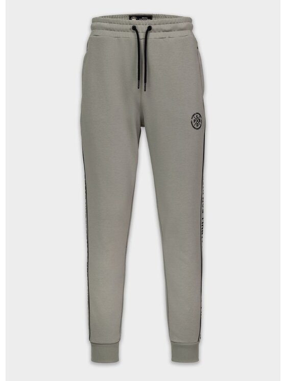 PITBULL PITBULL Spodnie dresowe NEXUS Zielony Regular Fit