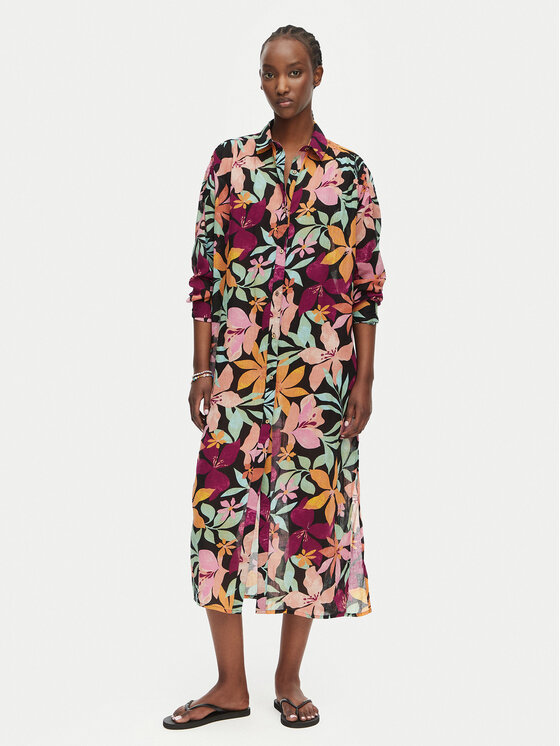 Billabong Billabong Kimono Daylight EBJX603000 Dunkelblau Relaxed Fit