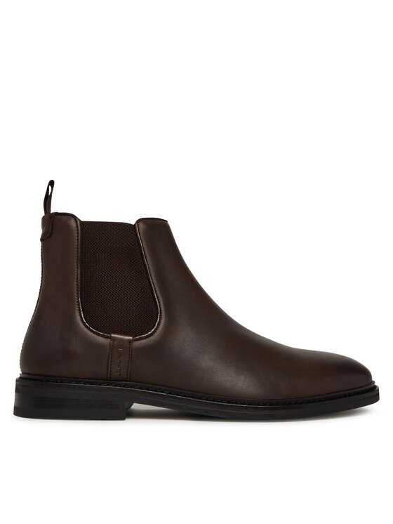 Gant Gant Kotníková obuv s elastickým prvkem 31651143 Hnědá