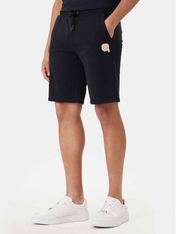 KARL LAGERFELD KARL LAGERFELD Sportovní kraťasy 705118 562900 Tmavomodrá Loose Fit